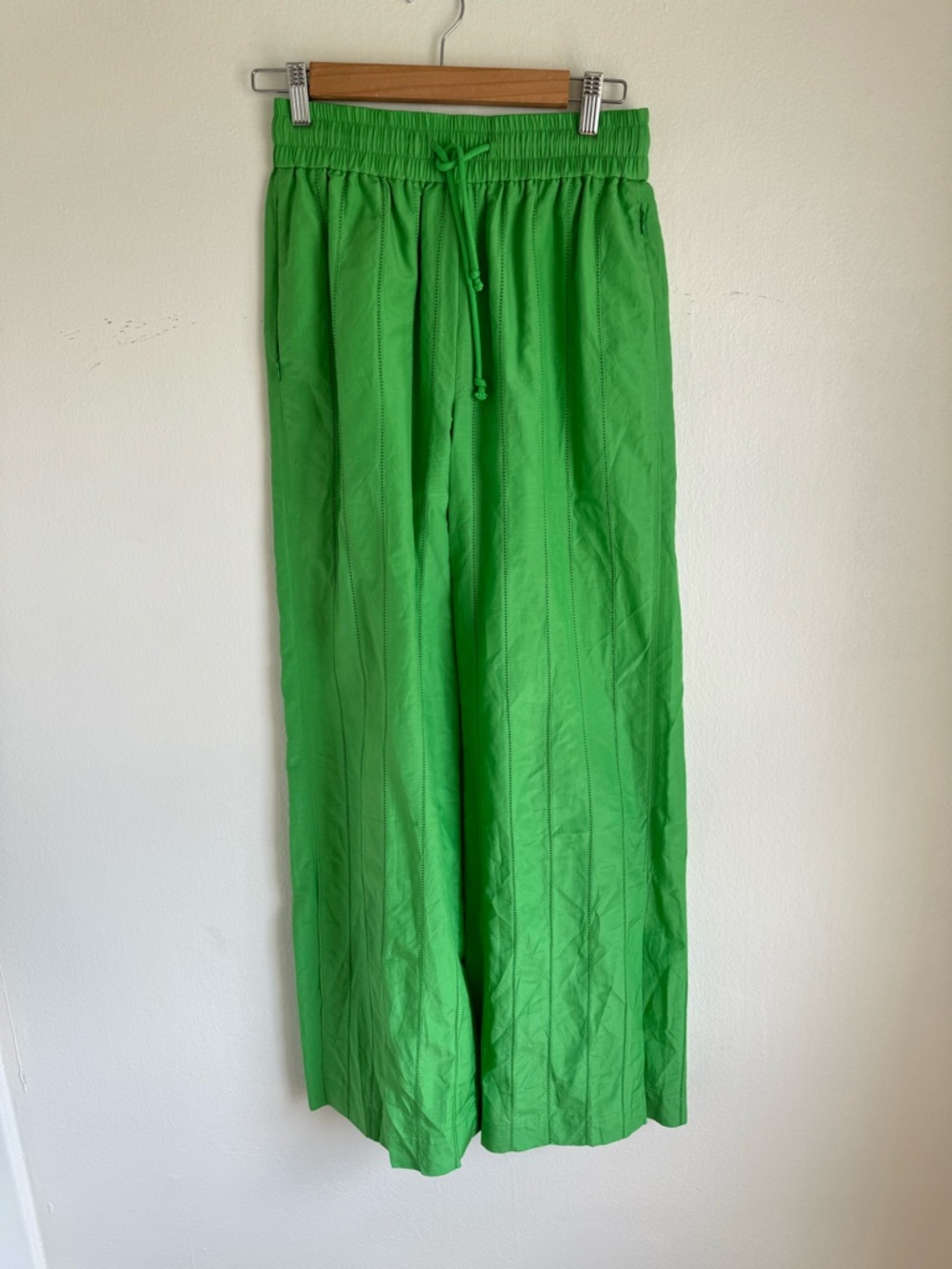 Frame Kelly green drawstring waist pants